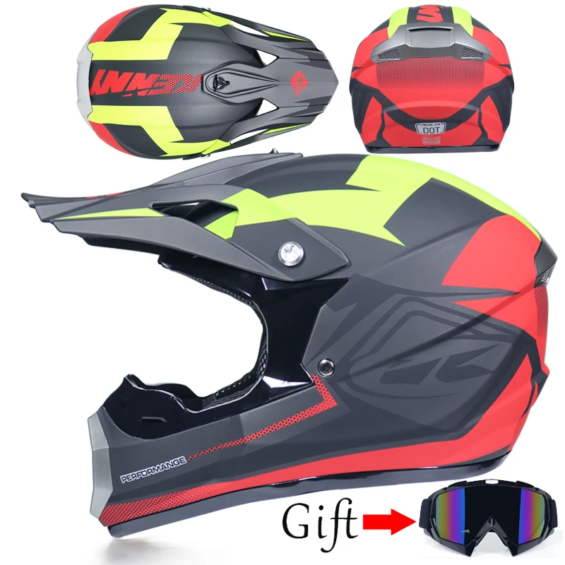 Высокое качество! Мотоцикл взрослых Мотокросс внедорожный шлем ATV для езды на велосипеде по бездорожью и склонам MTB DH гоночный шлем кросс шлем capacetes - Цвет: 8