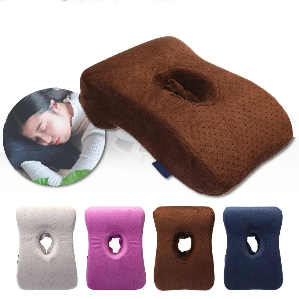 

Multifunctional Memory Foam Sleeping Cushion Office Table School Desk Nap Head Neck Pillow Slow Rebound Headrest Sleep Pillow