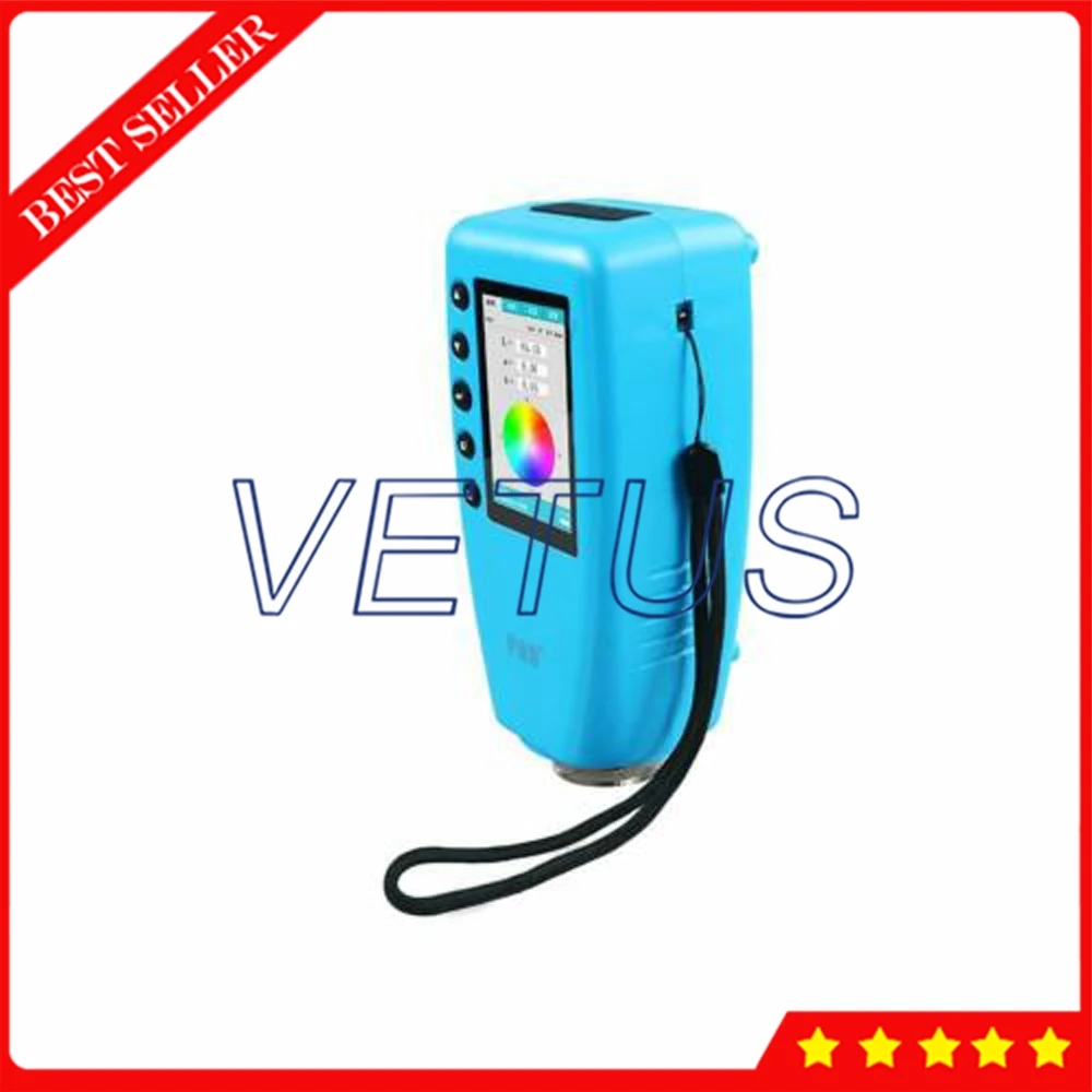 US $216.00 WR10QC Colorimeter Color Difference Meter Tester Digital Color Analyzer Meter TFT Color Display 4mm Caliber