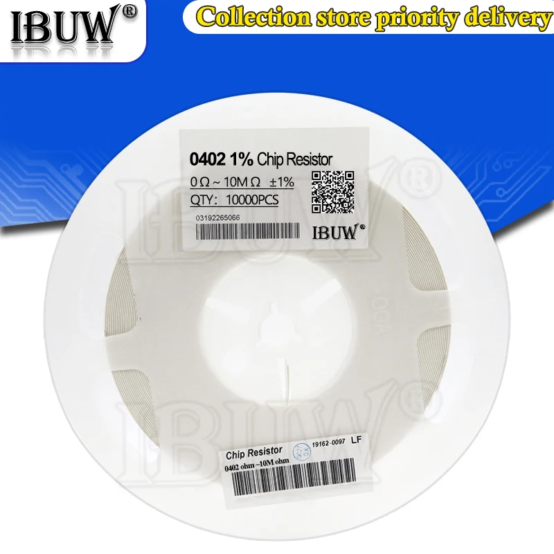 10000 шт. 0402 SMD резистор 0R ~ 10M 1/16W 0 1 10 1% 100 150 Ом 1K 220 K 10K 330 1R 10R 100R 150R 220R 330R 1M 2 | Электронные
