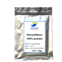 

New Arrival Pure Pterostilbene powder Extract Adult Goods for Men/Women Supplement Body Anti-Cancer Iso free shipping