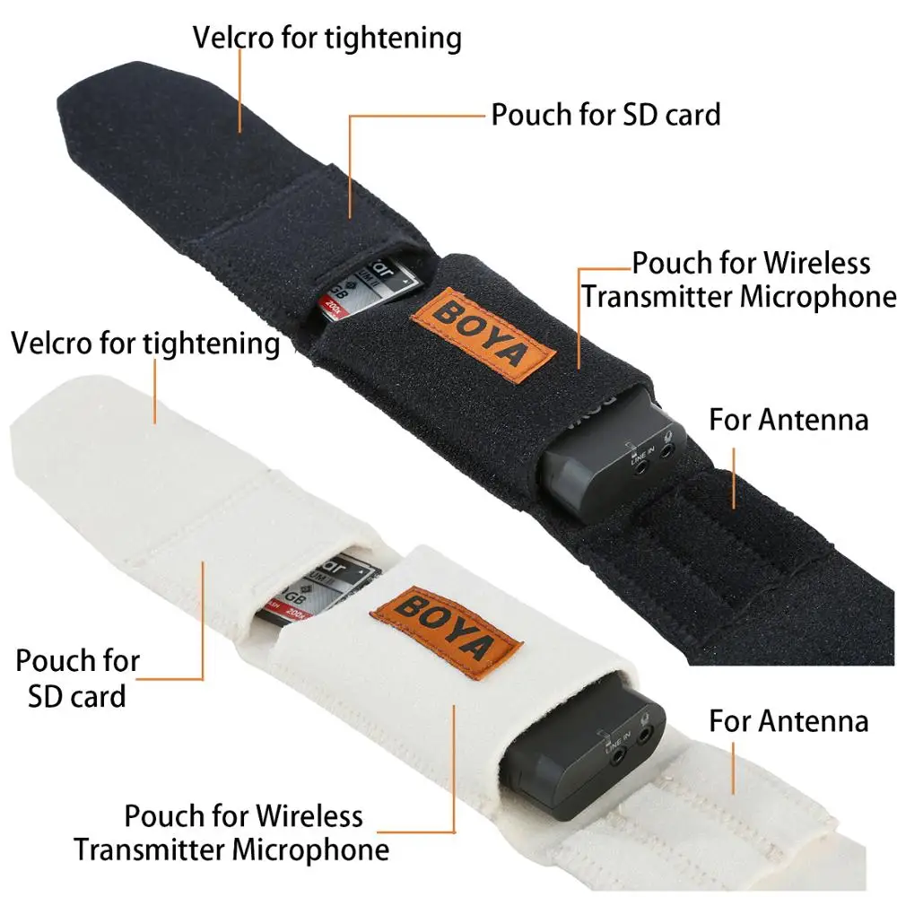 BOYA BY-MB2 Wireless Mic Belts Set Bodypack