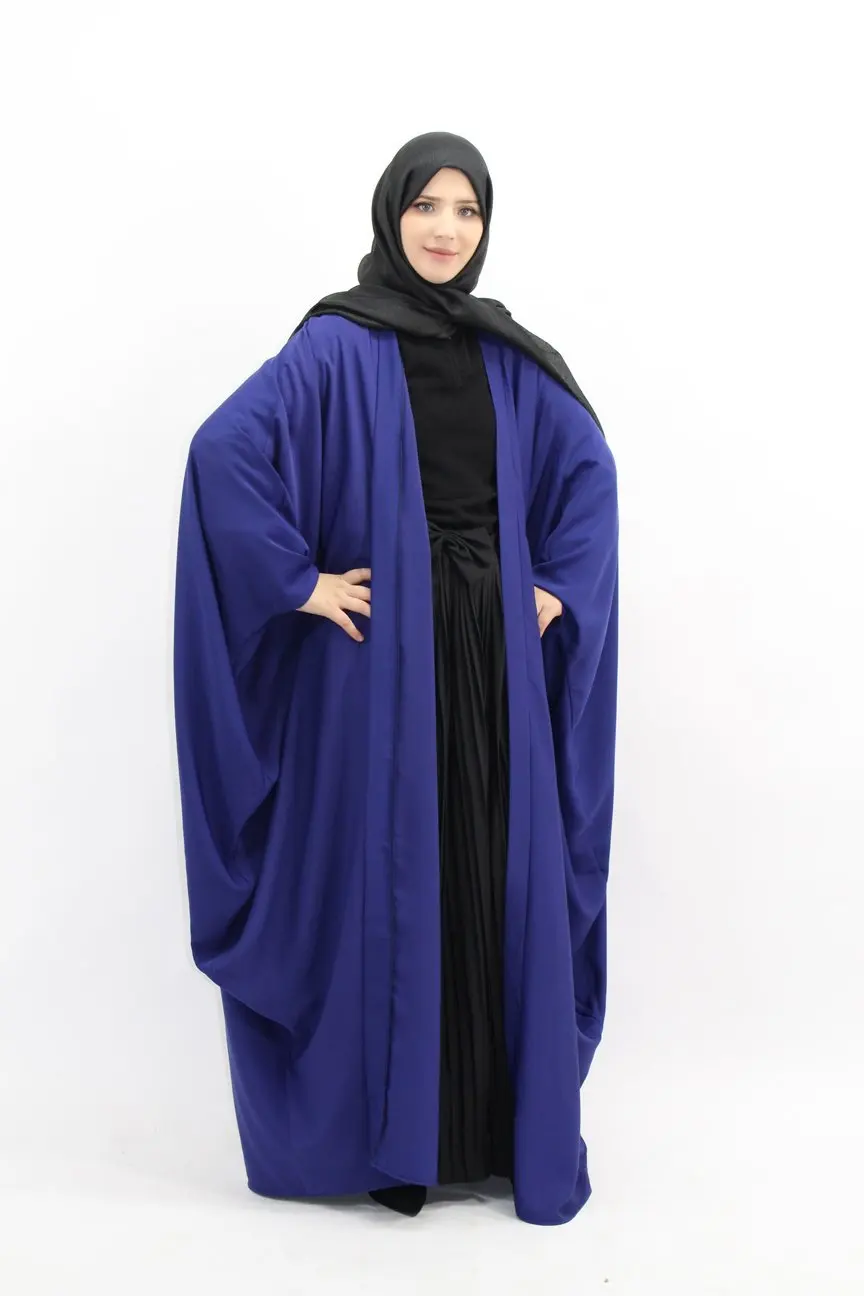 Рамадан мусульманская молитва одежда для женщин Abaya рукав летучая мышь Djellaba
