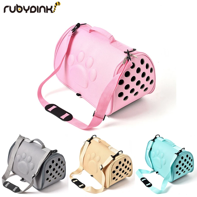 Переносная сумка для собак, переносная сумка для кошек, дышащая складная дорожная сумка для переноски щенка, Сетчатая Сумка на плечо, сумки для животных