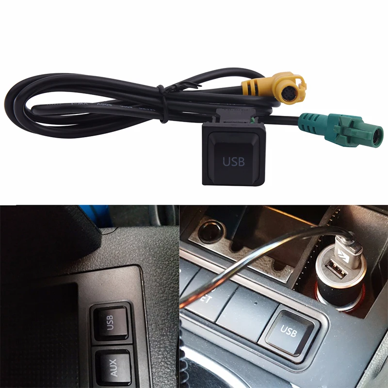 Автомобильный AUX USB адаптер SPEEDWOW RCD510 RNS315 аудиокабель переключатель вилка для VW Golf