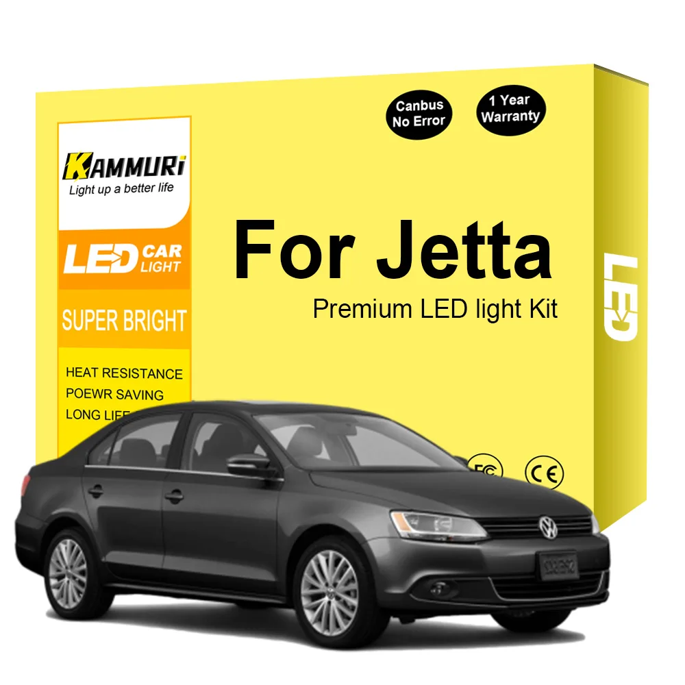 jetta комплект светодиодсветильник Без ошибок для Volkswagen VW Jetta MK6 MK2 MK5 MK7 MK3 MK4 Vento Bora