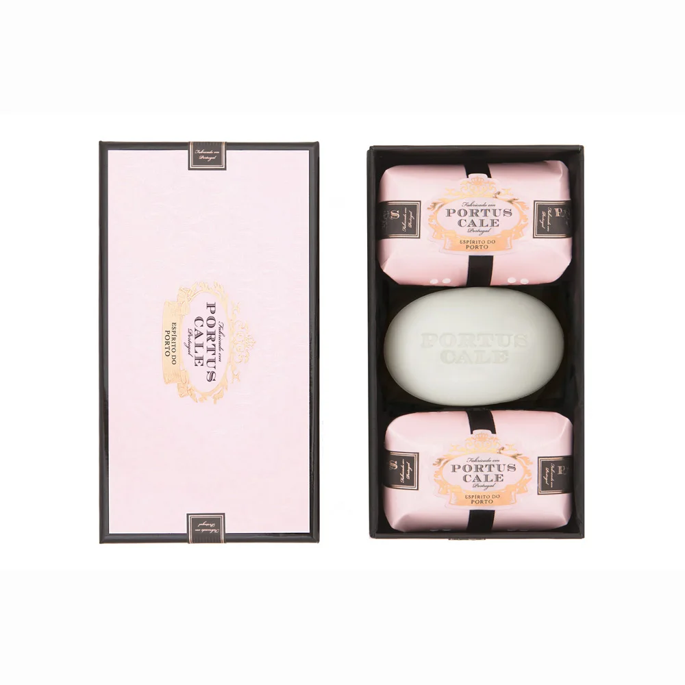 Soap Set 150 gr * 3 PCs ROSE BLUSH PORTUS CALESoap AliExpress