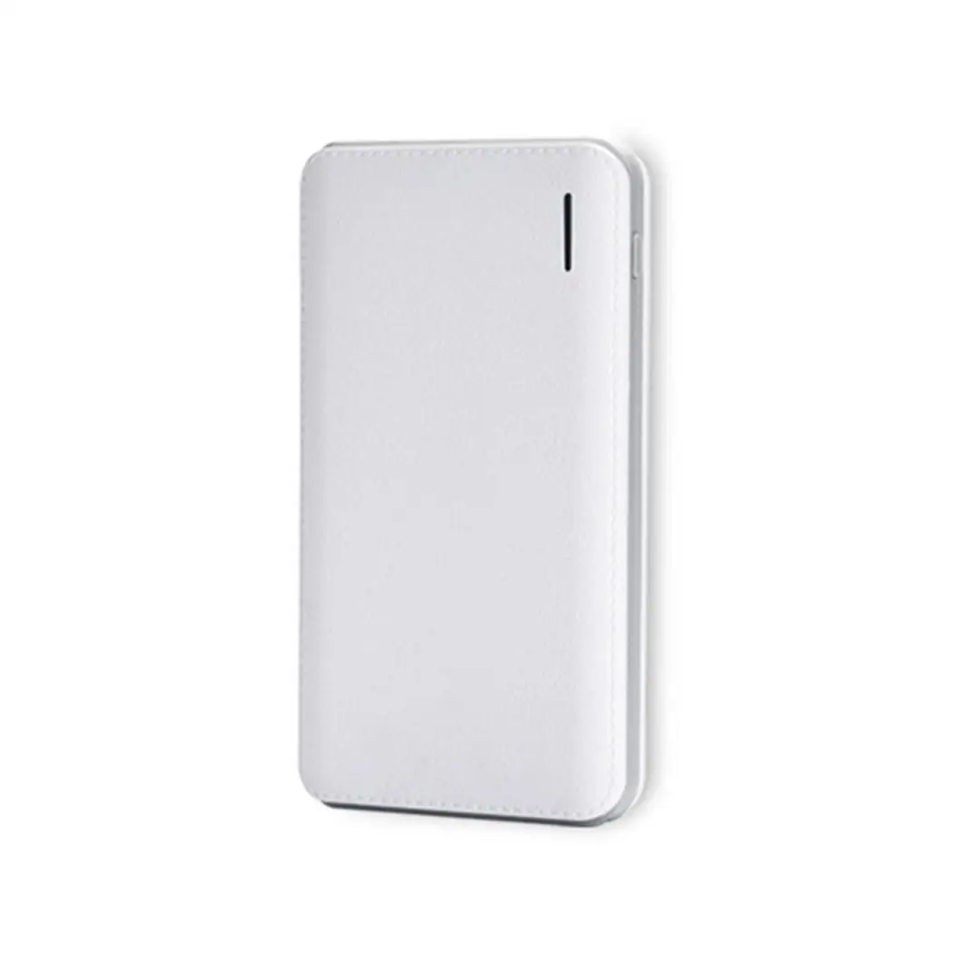 Ультра-тонкий mi ni 10000mah портативное зарядное устройство для Xiaomi mi iPhone samsung внешняя батарея банк питания Зарядка повербанк - Цвет: gray