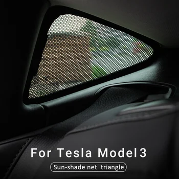 

For Tesla Model 3 Sunshade Model3 Car Sunshade Triangle Sunshade Model Three Accessories Roof Sunshade Protection Cover Model Y