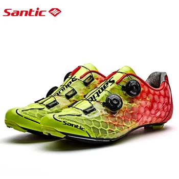 

Santic Men Cycling Road Shoes Cycling Athletic Racing Team Bicycle Shoes Breathable Cycling Shoes Zapatos Mtb Hombre Ciclismo