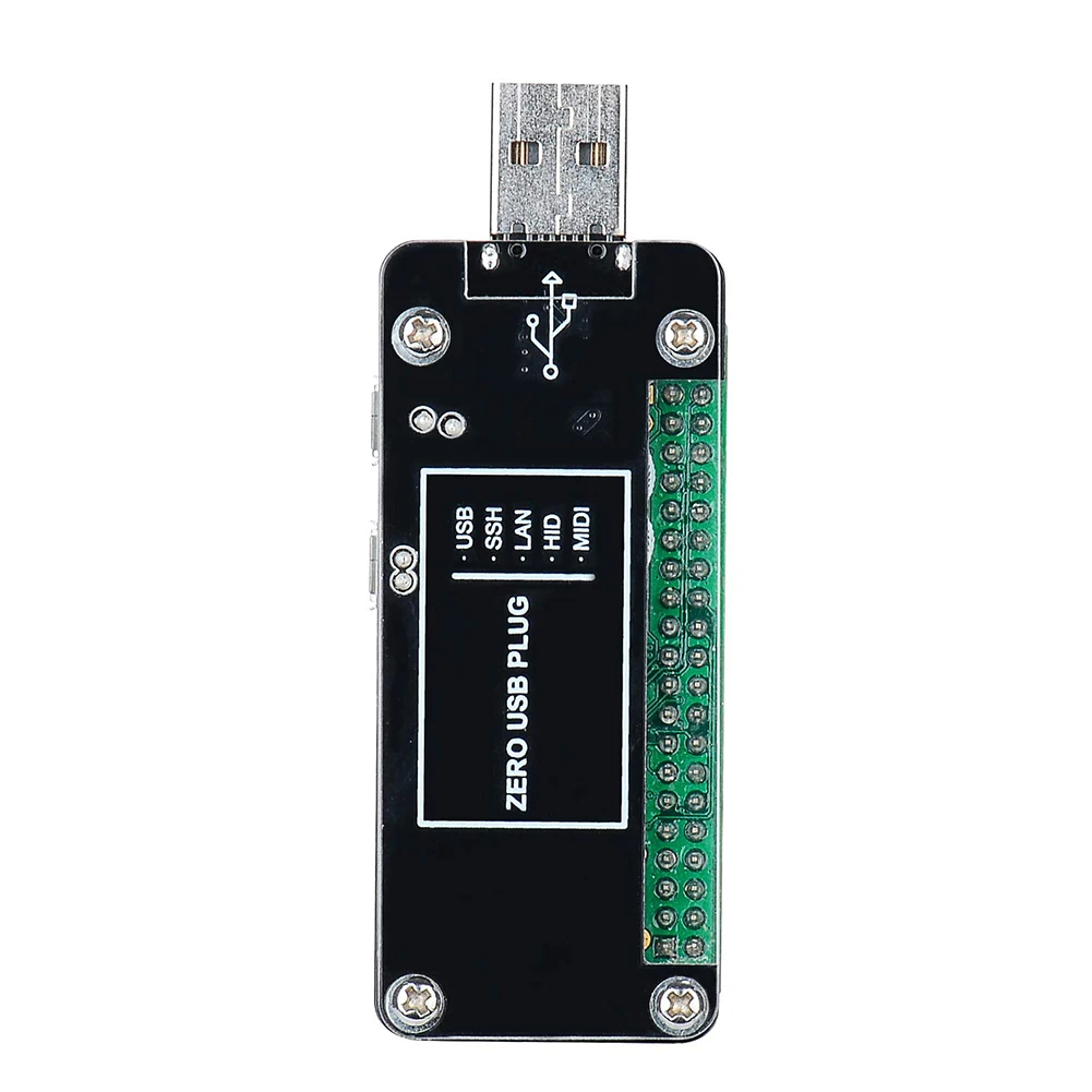 Плата для Raspberry Pi нулевой модуль расширения Портативный прочный акриловый щит маленький USB ключ Передняя Задняя сторона аксессуары