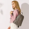 Zency 100% Soft Genuine Leather Fashion Women Backpack Casual Travel Back Pack Bag Preppy Style Girl's Schoolbag Laptop Knapsack ► Photo 3/6