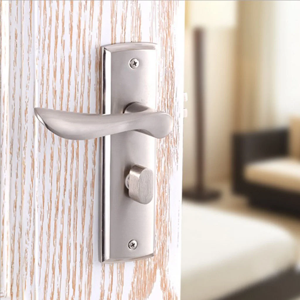 Interior Door Lock Latch Bedroom Privacy Lockset Alloy Door Hardware