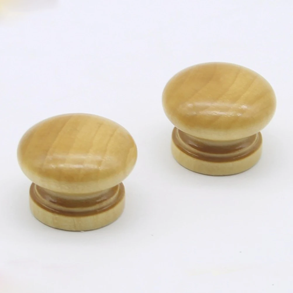 30 шт деревянные ручки для ящиков круглые кухонные дверей шкафа и мебельные кухни