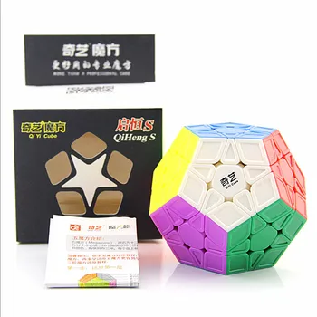 

QiYi QiHeng S Magic Cube Speed Cube 12 Sides Puzzle for Beginers Cubo Magico Champion Strickerless qiyi Cube wumofang