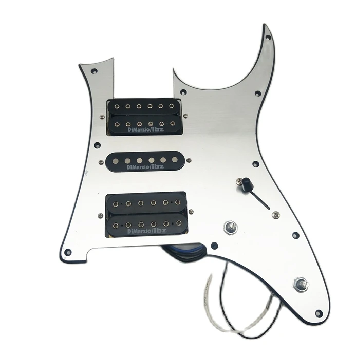 Dimarzioibzアルニコピックアップブラックhshrg2550zエレキギターピックアップ1セット溶接回路図dimarzioピックアップ