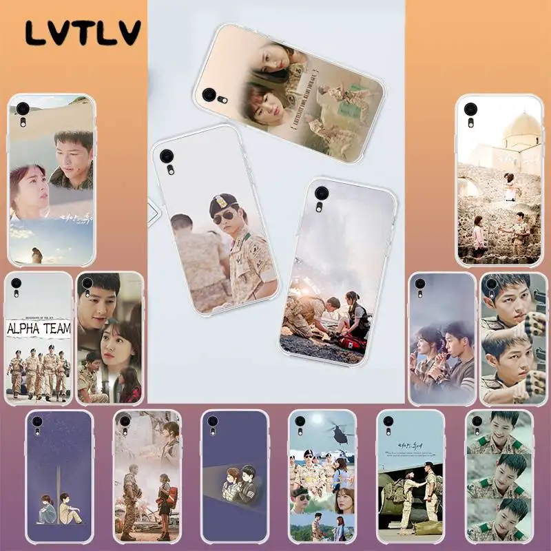LVTLV потомки солнца клиент высокое качество чехол для телефона iPhone 11 pro XS MAX 8 7 6 6S Plus