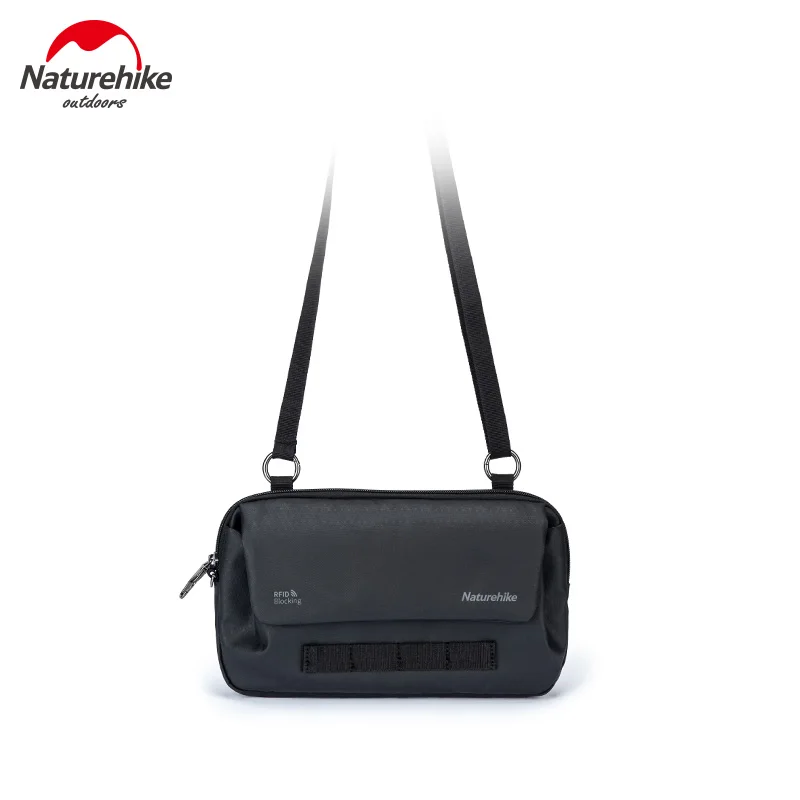 Ультралегкая сумка через плечо Naturehike с RFID защитой и от кражи на молнии для
