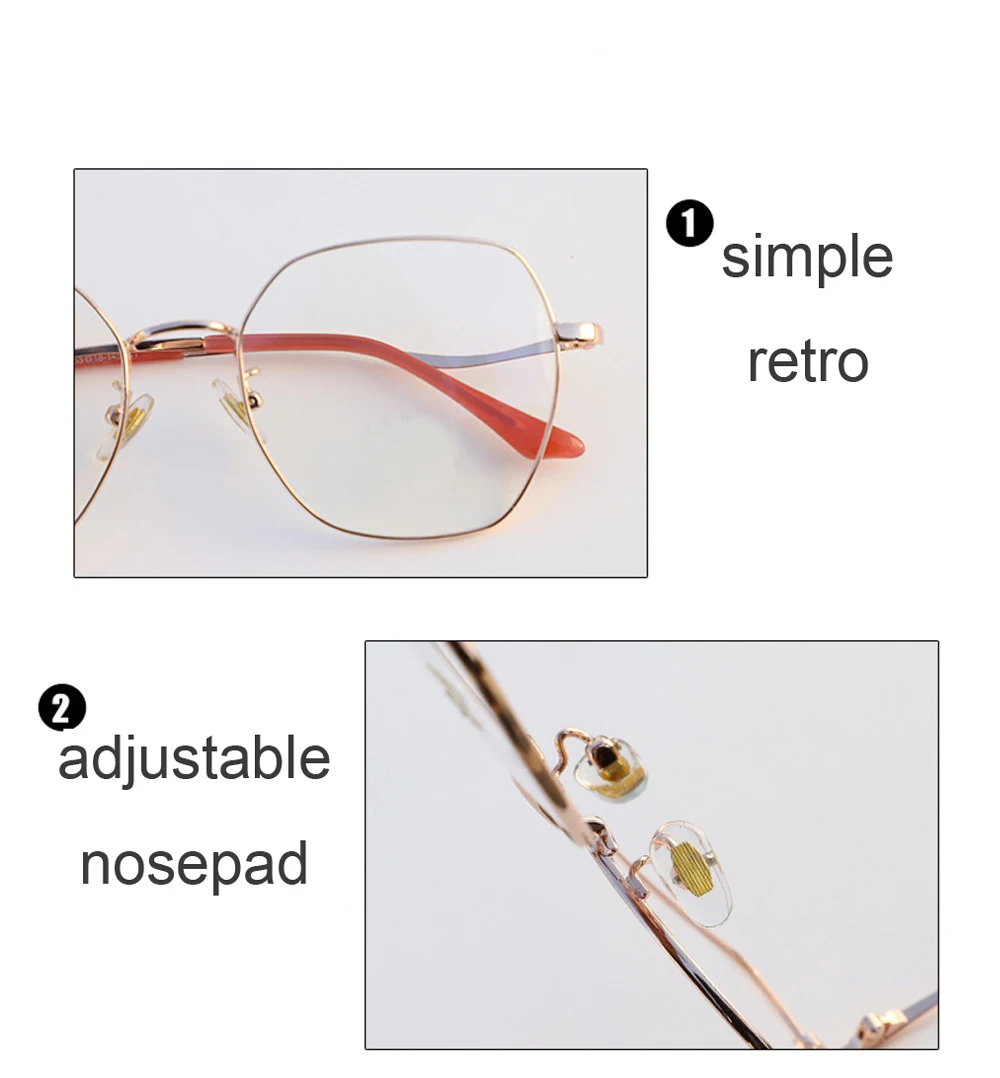 Очки с полной оправой, ретро оптические оправы BSX66306, могут сделать близорукость, металлические очки, качественные женские очки