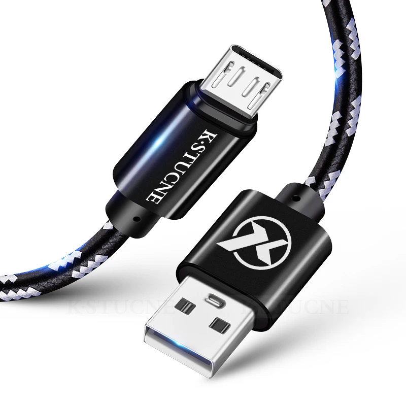 Кабель Micro USB для Xiaomi Redmi Note 5 4, кабель для быстрой зарядки, USB для samsung Galaxy S6 S7, huawei Andriod, кабели для телефонов Microusb