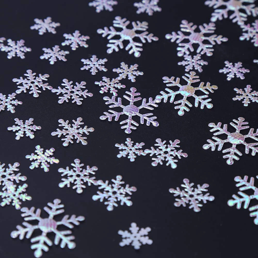 

200/300pcs Snowflake Frozen Party Snowflake Christmas Decorations For Home Winter Decorations Wedding Party Decoration Navidad