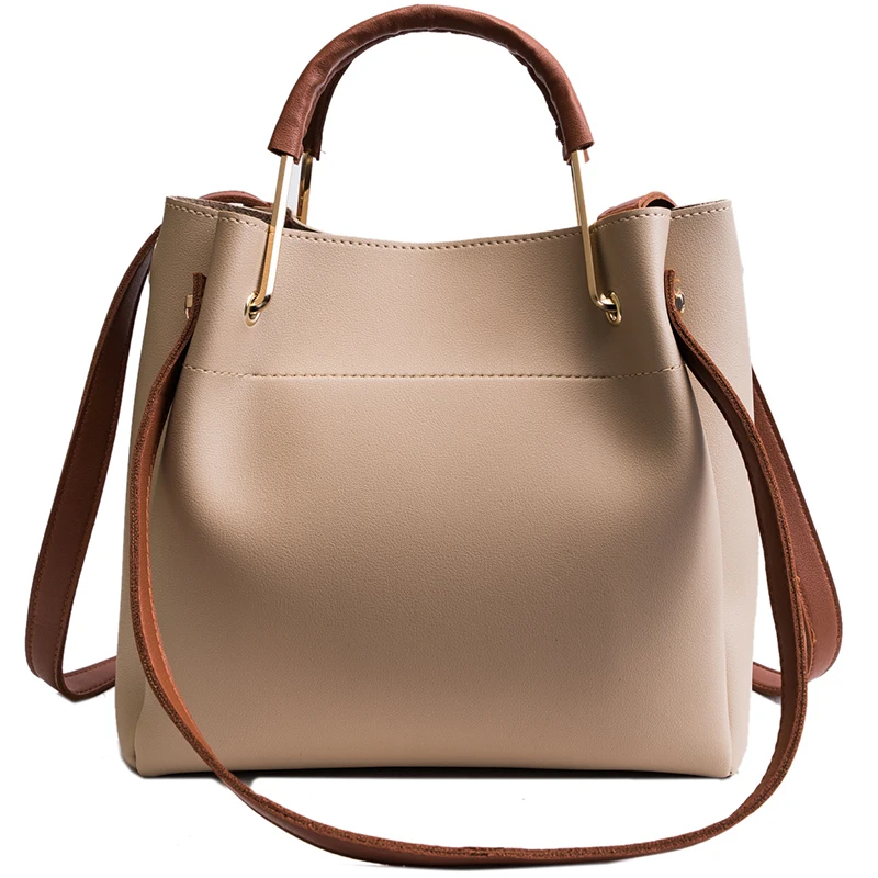 

Women Handbags Luxury Designer 2019 New Fashion Female Big Capacity Single Shoulder Bag Crossbody Bags Pu Leather Bucket Handbag