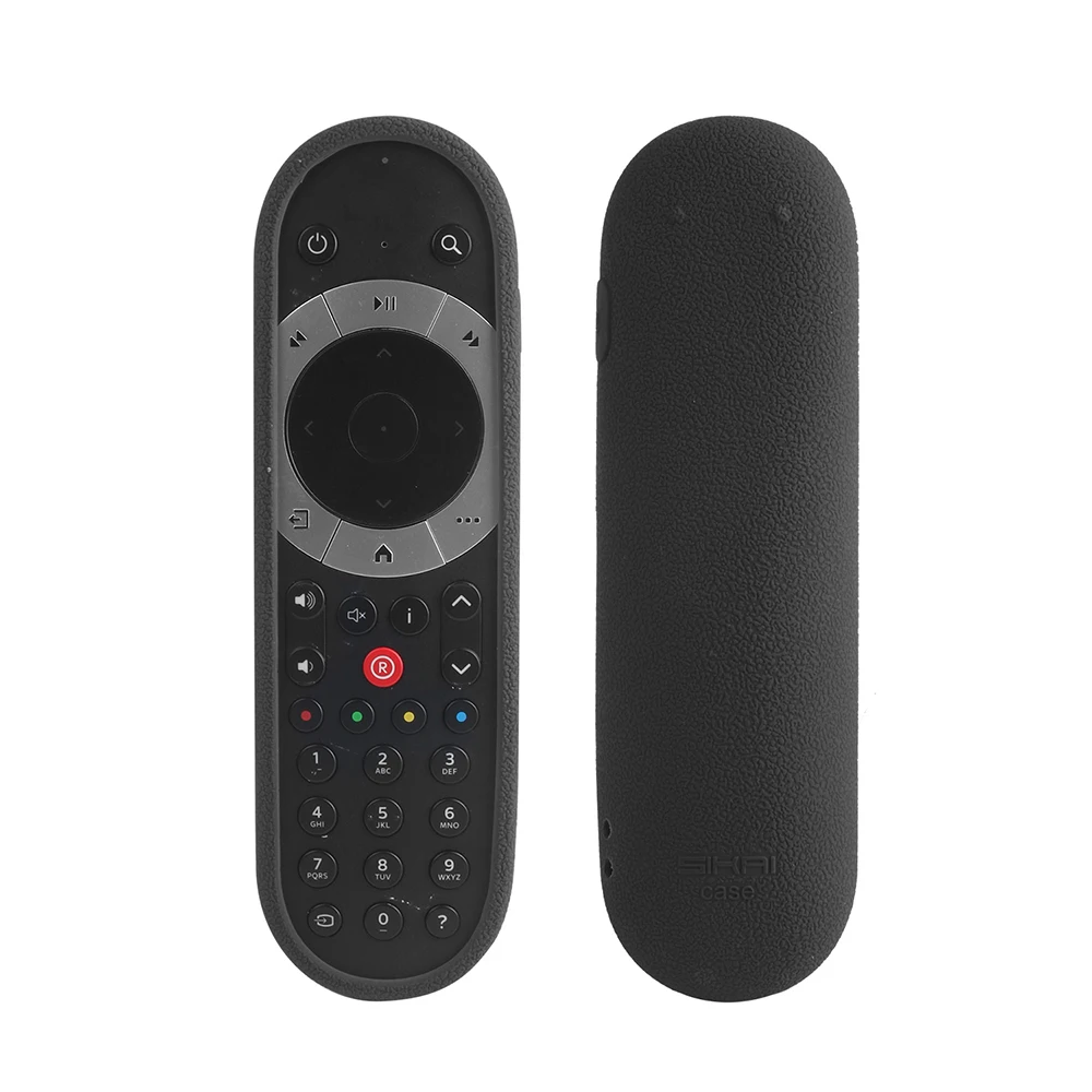 Противоударный силиконовый чехол для Sky Q пресс пульт дистанционного управления Bluetooth Голосовое управление(черный