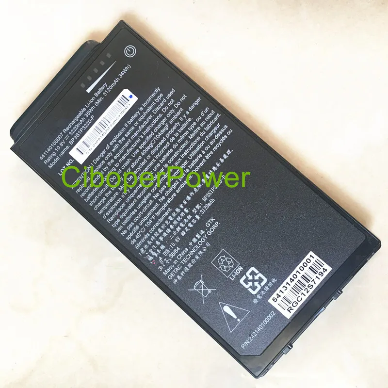 Оригинальная качественная батарея для ноутбука для BP3S1P3220-P A140 441140100007 242140100002 10,8 V 35Wh