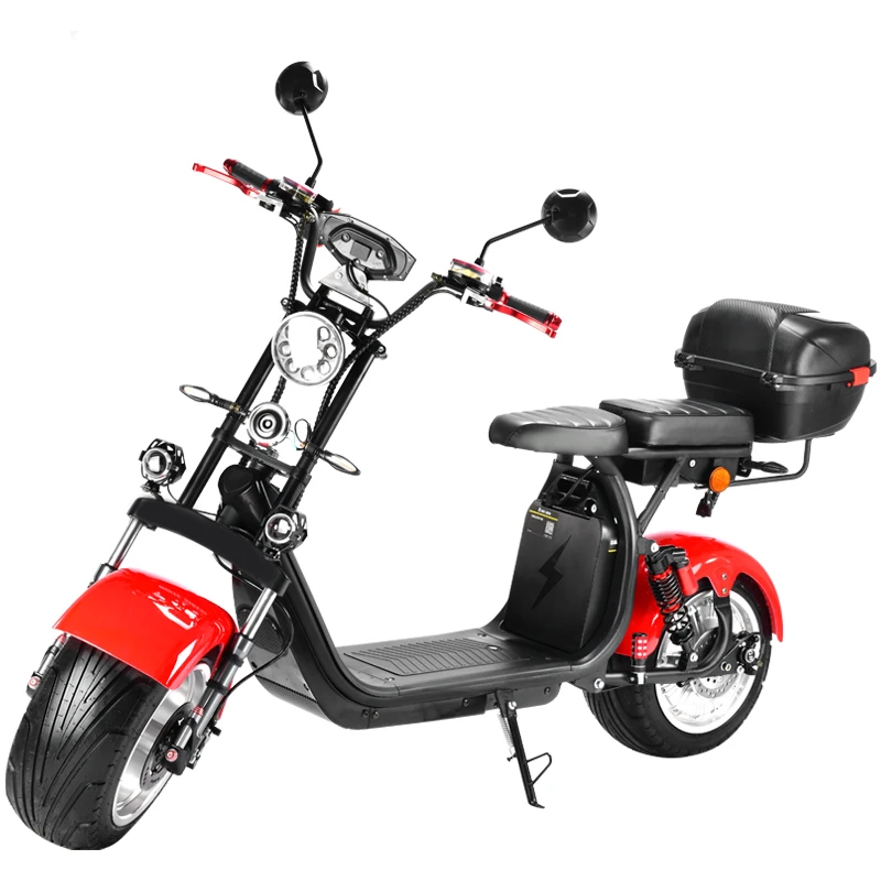 Doorstep Shipping Moscow Warehouse 3000w Citycoco With 12 Inch Aluminum  Alloy Wheel 60v21AH Electric Motorcycle with Tail Box| | - AliExpress