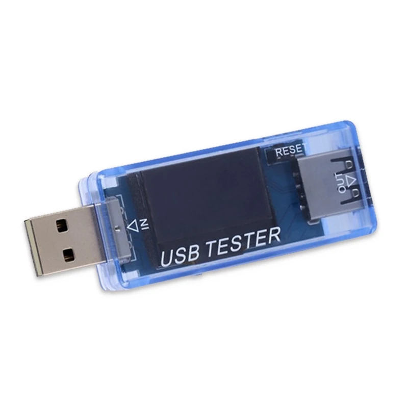 Топ! 8 в 1 USB монитор метр цифровой ЖК детектор тестер емкость напряжение тока