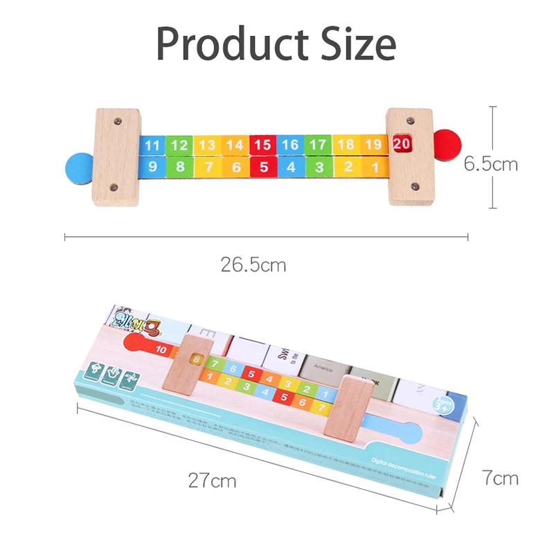 Children Wooden Math Arithmetic Learning Toys Montessori Teaching Addition Ruler Educational Number Toys For Kids Teaching Aids educational toys,math toys,teaching aids toys,learning board toy