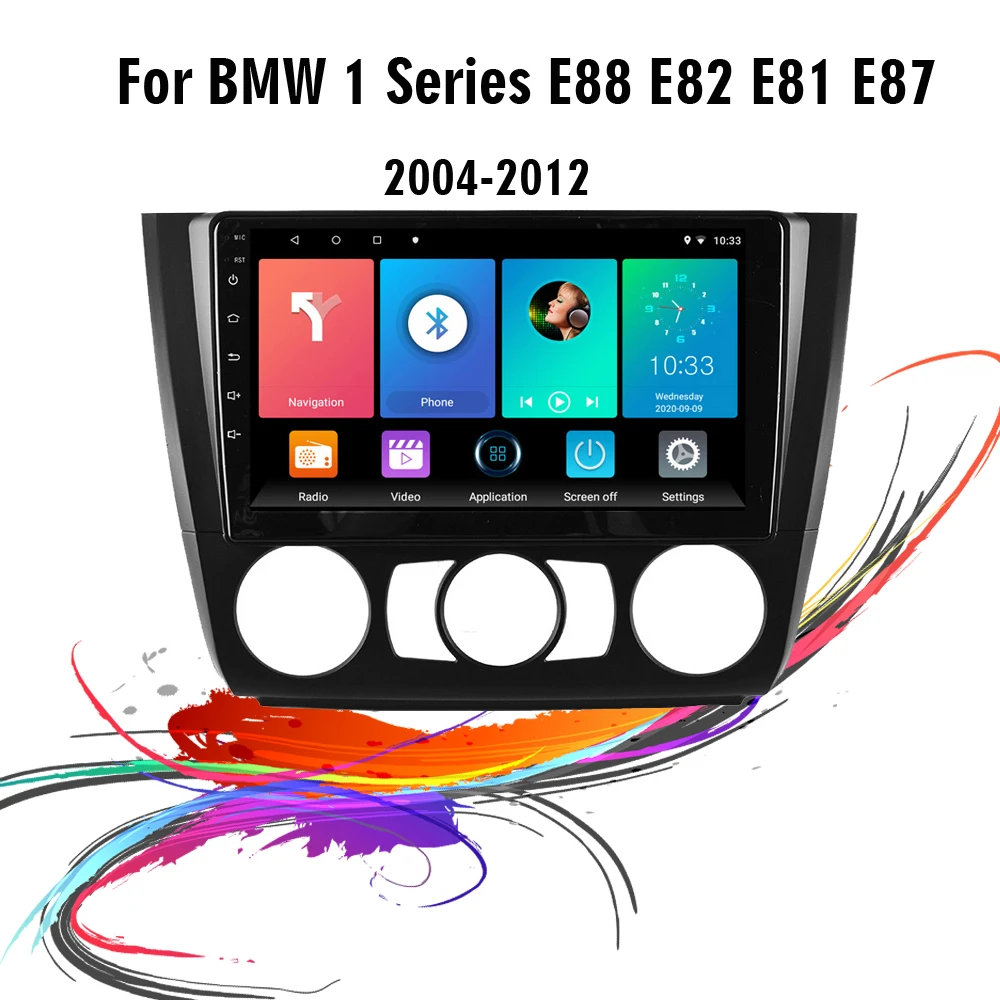 Автомагнитола easteregg 2 DIN для BMW 1-Series E88 E82 E81 E87 2004-2012 мультимедийный проигрыватель