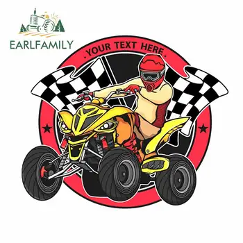 

EARLFAMILY 13cm x 11cm for Atv Off Road Logo Camper Truck Decal Fashion Occlusion Scratch DIY Body for Car Scratch-proof Sticker
