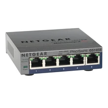 

NETGEAR GS105E ProSafe 5-Port Gigabit Ethernet Smart Managed Plus Switches