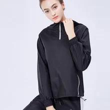 Горячая черная Женская куртка для бега на молнии, Водонепроницаемая спортивная одежда, осенняя спортивная куртка для тренировок, йоги, модная женская одежда