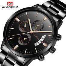 Aliexpress - Men Watch Business Top Brand Waterproof Full Steel Analog Quartz Wristwatch Men’s Watches Luxury Male Clock Montre Homme