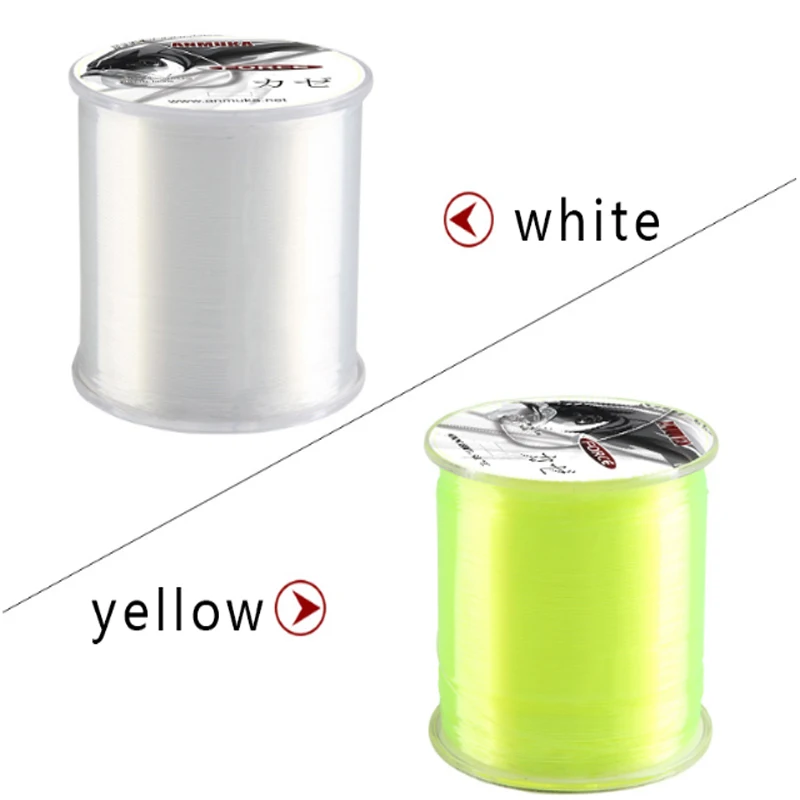 Ultra-strength 500 M Super Strong Nylon Sea Fishing Line japan carp fishing leader line Fishing Accessories sinking fishing wire