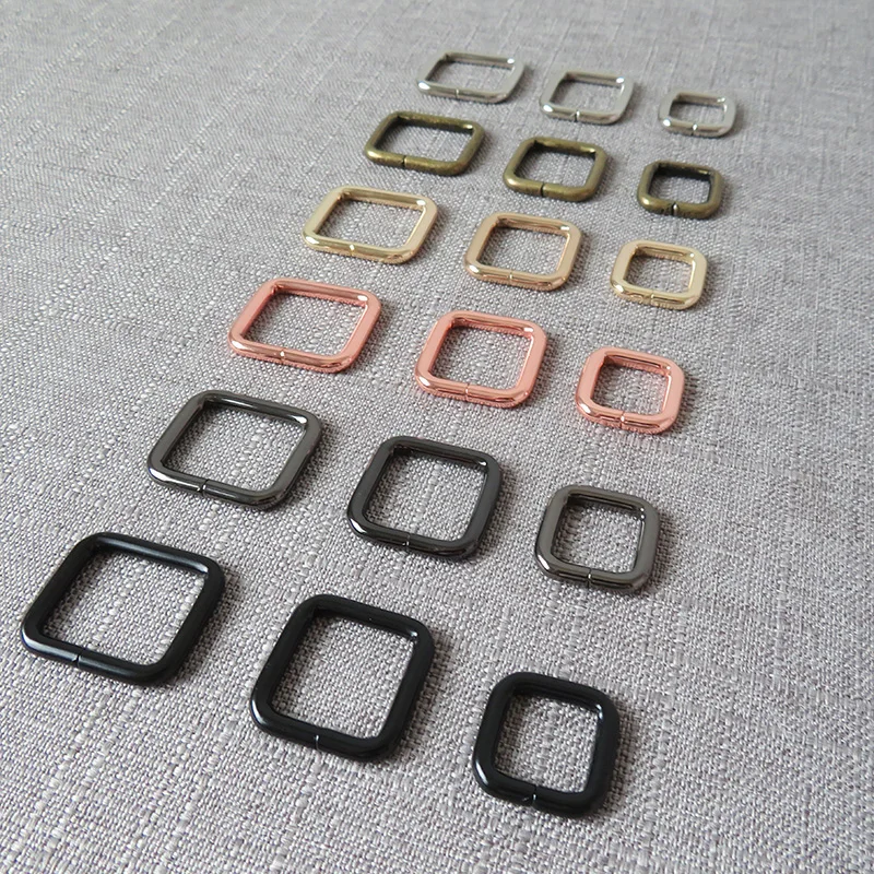 

10 шт., металлическая пряжка для ремня, 15/20/25 мм
