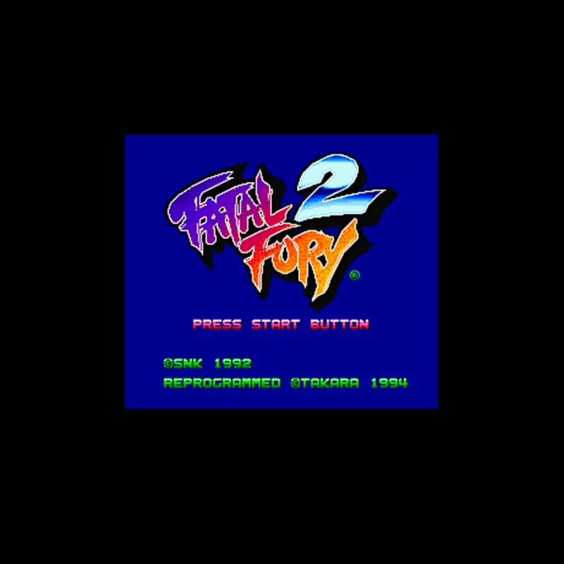 Fatal Fury 2 NTSC Version 16 Bit 46 Pin Big Gray Game Card For USA Players | Электроника
