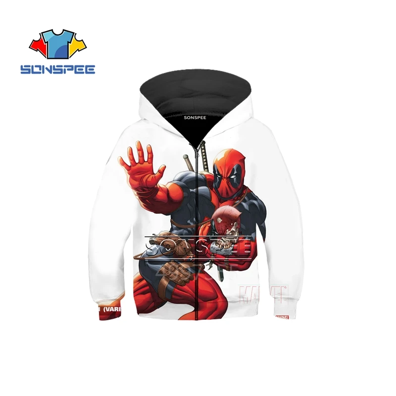12 Толстовка SONSPEE с 3D принтом Дэдпул супергероев Marvel 2, повседневные толстовки для мальчиков и девочек-подростков, уличная толстовка с капюшоном, забавная одежда Z14 - Цвет: 12