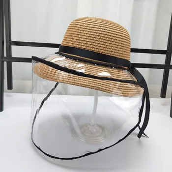 

Fashion and health adult Mon Anti-spitting Protective Hat Dustproof Cover Peaked Cap Hat Adjustable Size Free shipping H4