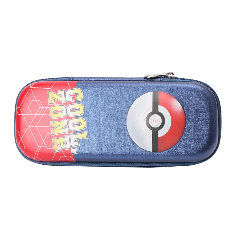 3D Poke ball карандаш застежка для сумки eva студенческие канцелярские товары hardtop школьный детский Карандаш Чехол Девочки Мальчики Дети - Цвет: blue