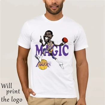 

Magic Johnson Retro Caricature T Shirt