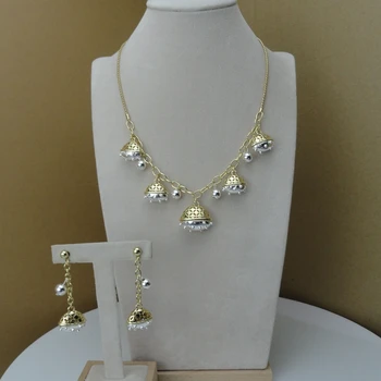 

Yuminglai Designer Jewelry Dubai Costume Jewelry Sets Necklace and Earrings FHK7697
