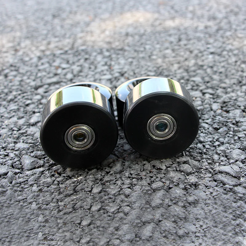 55*32mm skateboard wheels black brush street wheels with 8pcs colorful skateboard bearings 78A PU skateboard wheels