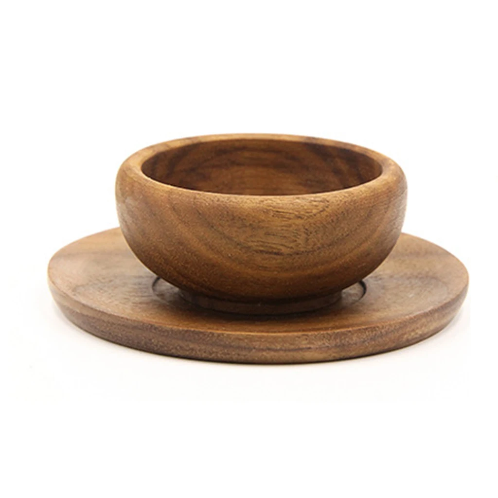 Vintage Drink Coasters Wood Cup Mug Mat Pad Heat Insulation Protects Furniture from Damage for Home Cafe Office