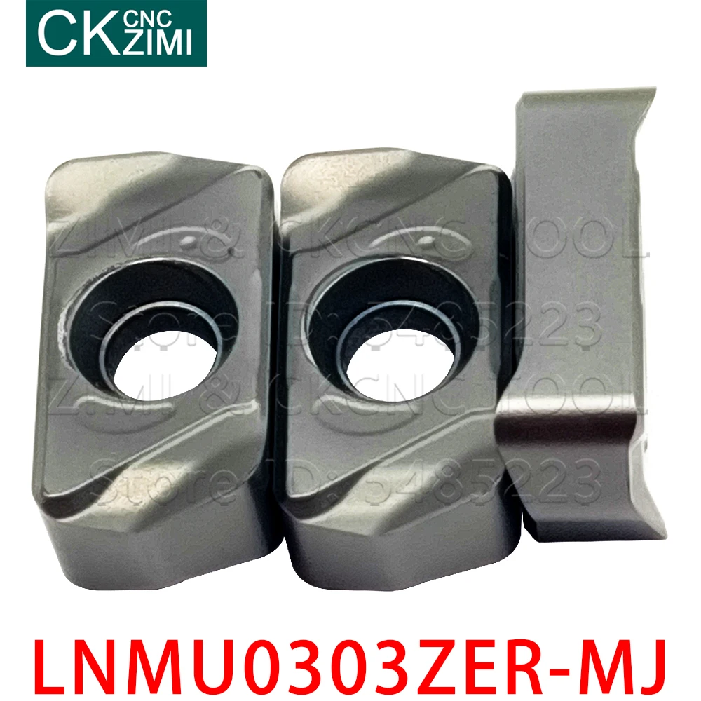 

LNMU0303ZER-MJ BP1125 double-sided open rough Fast feed milling inserts CNC metal milling machine tools LNMU 0303ZER for steel