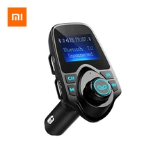 Xiaomi T11 беспроводной Bluetooth fm-передатчик Handsfree автомобильный комплект MP3-плеер беспроводной bluetooth-адаптер с двумя usb-портами автомобильный комплект