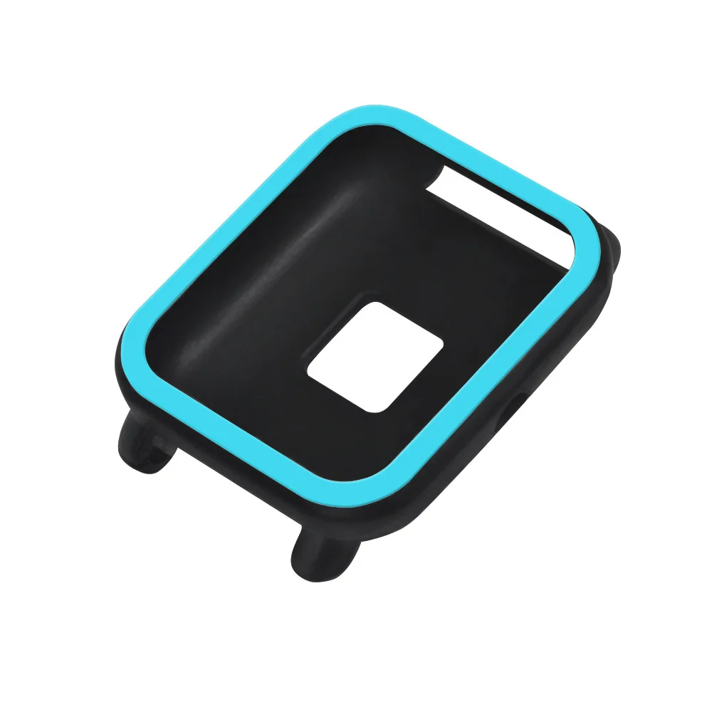 Защитные чехлы для Xiaomi Amazfit Bip Youth Watch, мягкая силиконовая оболочка для Amazfit Bit, защитная рамка для здоровья, цветная защита