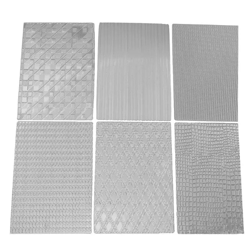 

6pcs Fabric Cake Texture Mat Sugar Craft Decoration Fondant Cake Mold Tools